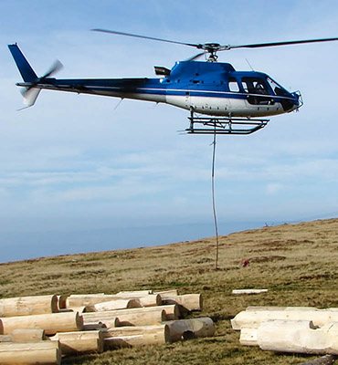 Salem Helicopter Log Lift
