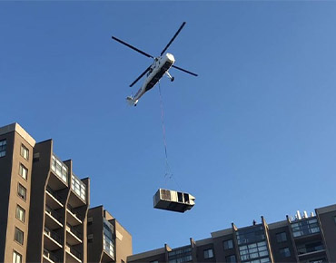 Salem Helicopter HVAC Lift