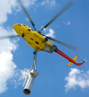 Salem Helicopter Cell Tower Lift